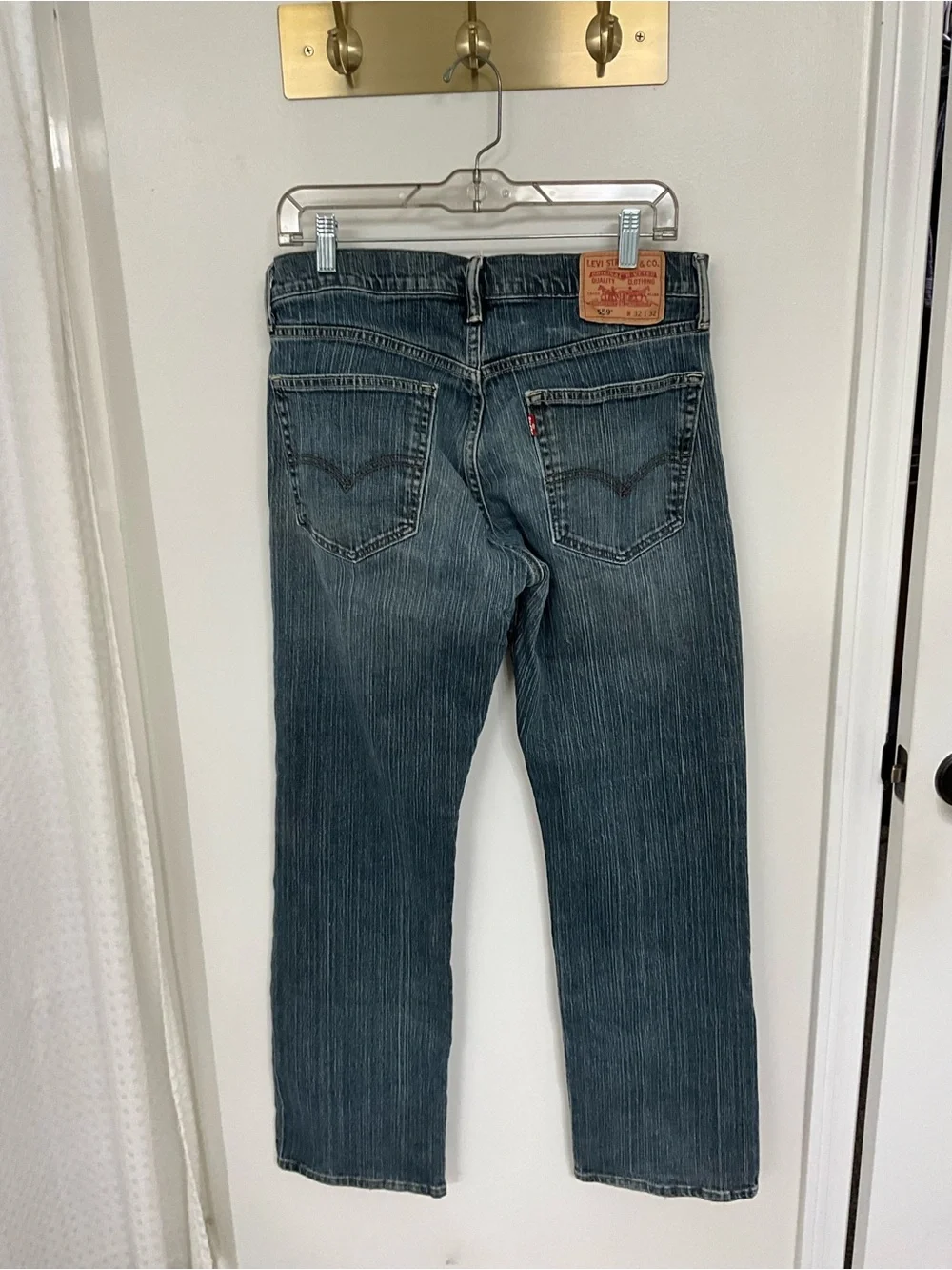 Levi’s 559 Jeans Men’s 32 Relaxed Straight Distressed Faded Y2K Denim
